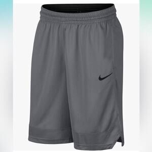 Nike Dri-FIT Icon Men's Basketball Shorts Athletic Regular Gray Size S